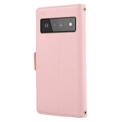 Tpu Google Pixel Telefon Kılıfları Kapak Çizilmez Flip Stand Deri