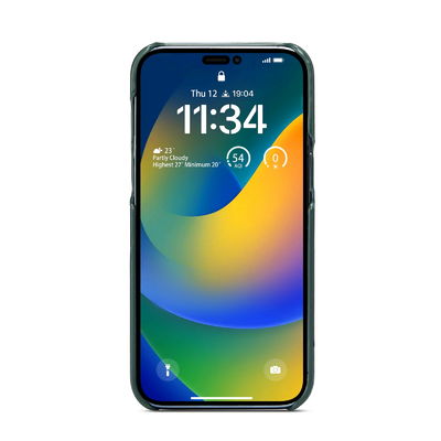 Iphone 13 12 için Zararsız Deri Telefon Kılıfları Kuzu Derisi Cep Telefonu Kılıfları
