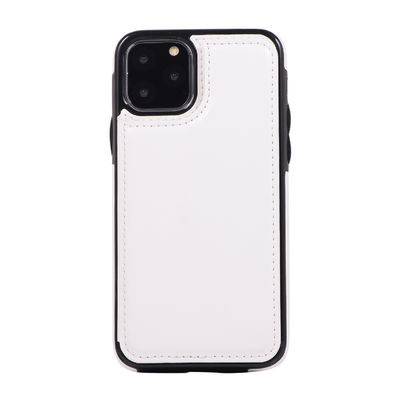Darbeye Dayanıklı PU Deri Cep Telefonu Cüzdan Kılıf Zararsız IPhone 11 Kapak