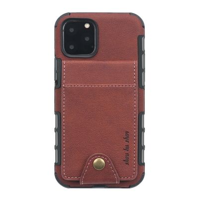 OEM Manyetik Toka Telefon Kılıfı Çizilmez Kredi Kartı Telefon Kılıfı Iphone 12 Pro