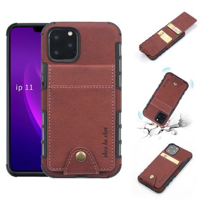 OEM Manyetik Toka Telefon Kılıfı Çizilmez Kredi Kartı Telefon Kılıfı Iphone 12 Pro