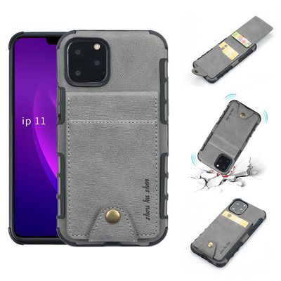 OEM Manyetik Toka Telefon Kılıfı Çizilmez Kredi Kartı Telefon Kılıfı Iphone 12 Pro