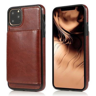 Hakiki Deri Telefon Kılıfları Lüks Deri Iphone Cüzdan Kılıf