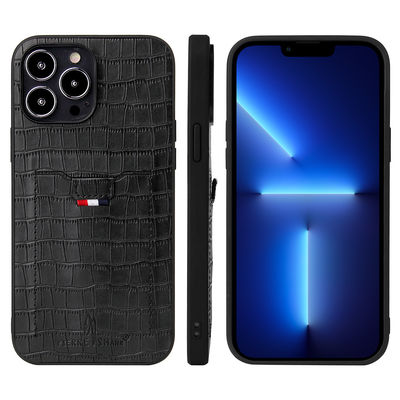 Cüzdan Telefon Kılıfı Kişiselleştirilmiş Deri Telefon Kılıfı Modern Tarz