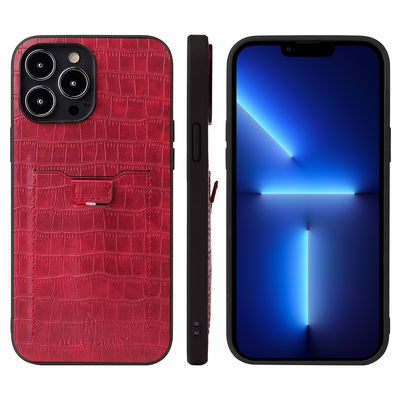 Cüzdan Telefon Kılıfı Kişiselleştirilmiş Deri Telefon Kılıfı Modern Tarz
