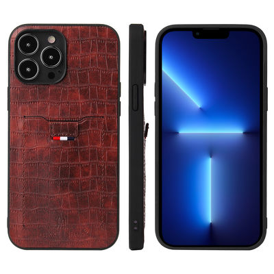 Cüzdan Telefon Kılıfı Kişiselleştirilmiş Deri Telefon Kılıfı Modern Tarz