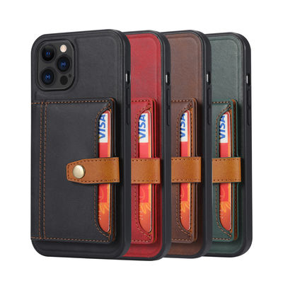 OEM Modern Deri Telefon Kılıfları Darbeye Dayanıklı Cüzdan Telefon Kılıfı Premium