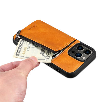 Hakiki Deri Telefon Kılıfları Lüks Iphone Cüzdan Kılıf Modern