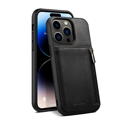 Hakiki Deri Telefon Kılıfları Lüks Iphone Cüzdan Kılıf Modern