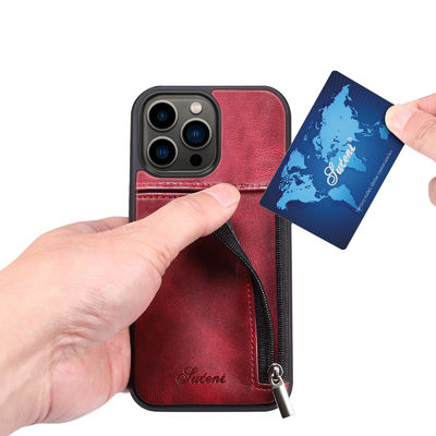 Hakiki Deri Telefon Kılıfları Lüks Iphone Cüzdan Kılıf Modern