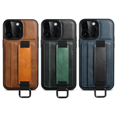 Modern Deri Telefon Kılıfları Tam Koruma Telefon Kılıfı dayanıklılığı
