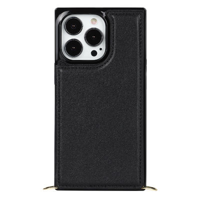 Dikişsiz Hakiki Deri Iphone Koruyucu Kılıflar Dirtproof Lüks