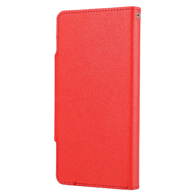 OEM / ODM Cüzdan Iphone Koruyucu Kılıflar Pu Deri Lüks Hakiki