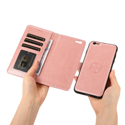Iphone 14 13 için Crossbody Kart Tutucu Telefon Kılıfı Dirtproof Deri Telefon Kılıfı