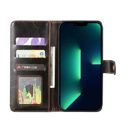 Nefis LG Telefon Kılıfları Dirtproof Cep Telefonu Çanta Kılıfı Silk Grain Flip