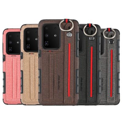 Hakiki Telefon Kılıfı Deri Kartlık Kir Geçirmez PU Kart Çantası