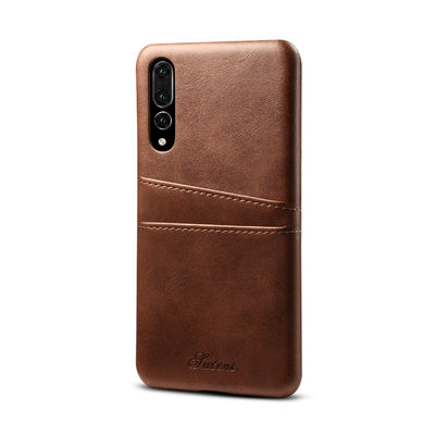 Çizilmez Deri Kart Cüzdan Tutacağı OEM / ODM Samsung Telefon Kılıfı