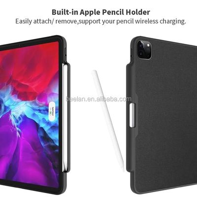 12,9 inç Darbeye Dayanıklı Ipad Koruyucu Kılıflar PU Deri Çok Açılı