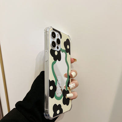 Iphone 8 koruma için pürüzsüz silikon cep telefonu kılıfları Şeffaf malzeme