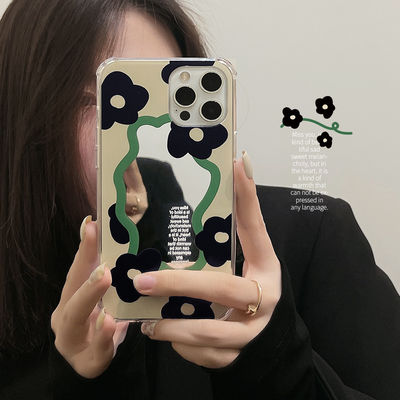 Iphone 8 koruma için pürüzsüz silikon cep telefonu kılıfları Şeffaf malzeme